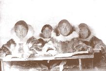 School children in Wales - circa 1910.