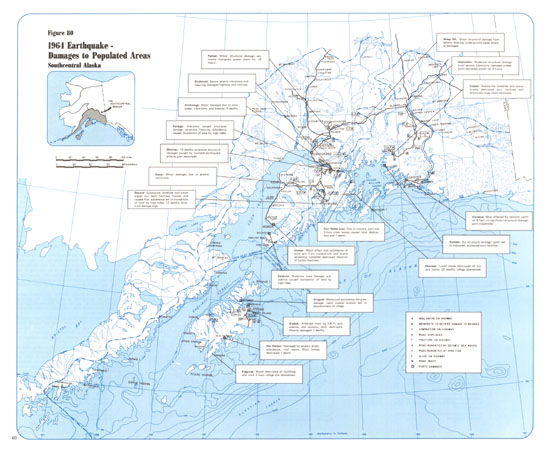 Map of Earthquake Damage