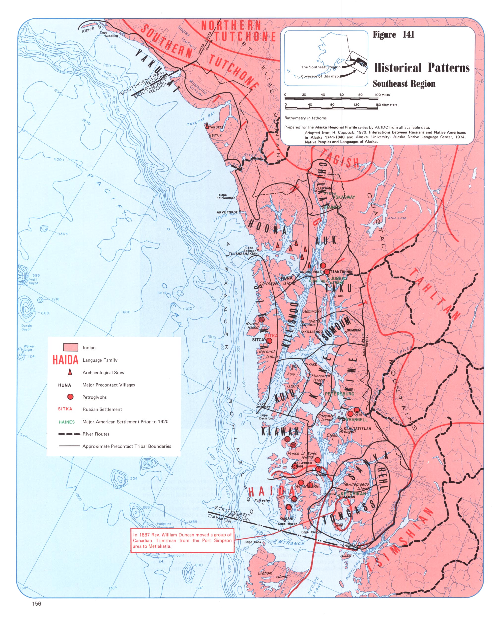 Historical patterns of the Southeast region